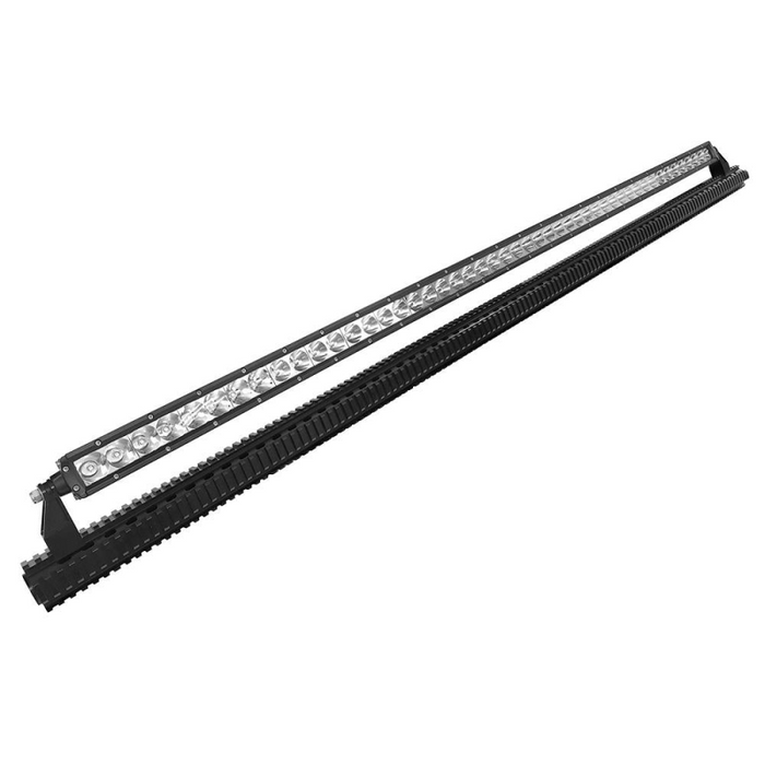 DV8 Offroad 2018-2025 Jeep Gladiator JT Wrangler JL JLU Roof Rail Mounted System Model D-JL-190053-RF