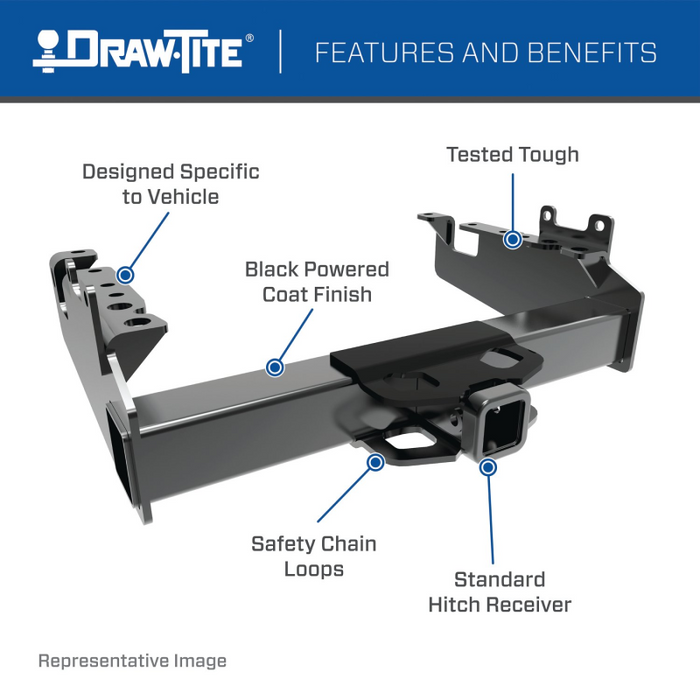 Draw-Tite Class 5 Trailer Hitch - 12000 lbs Model 45516