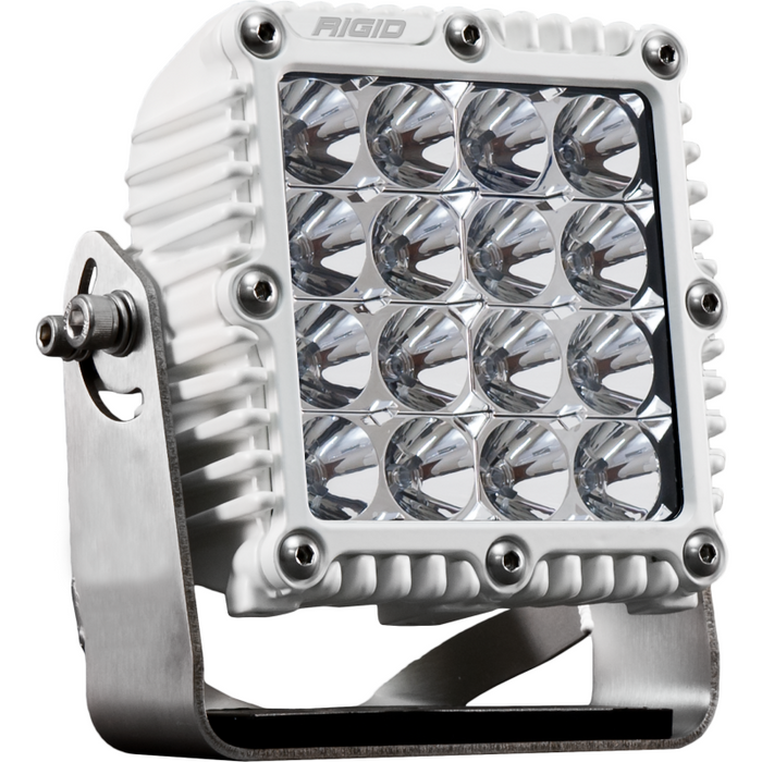 Rigid Industries Q-Series PRO LED Light, Flood Optic, White Housing, Single Model 245113