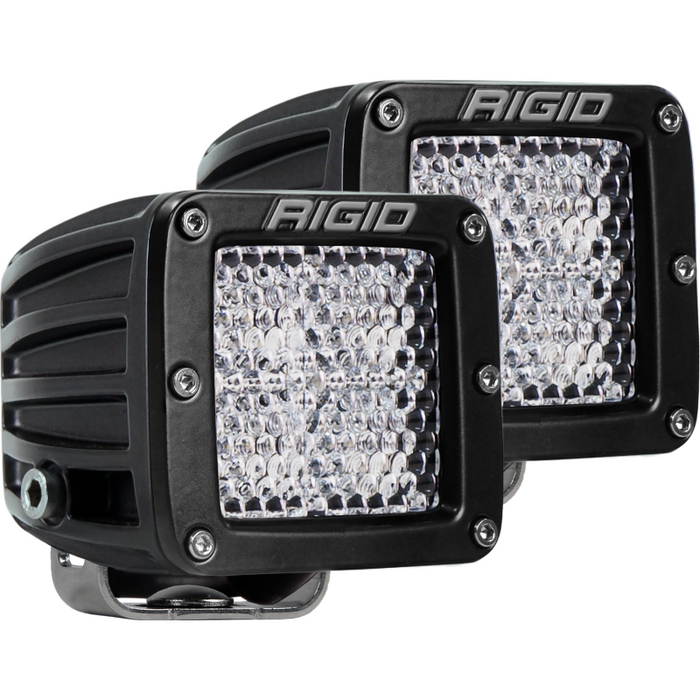 Rigid Industries D-Series PRO LED Light, Diffused Lens, Surface Mount, Pair Model 202513