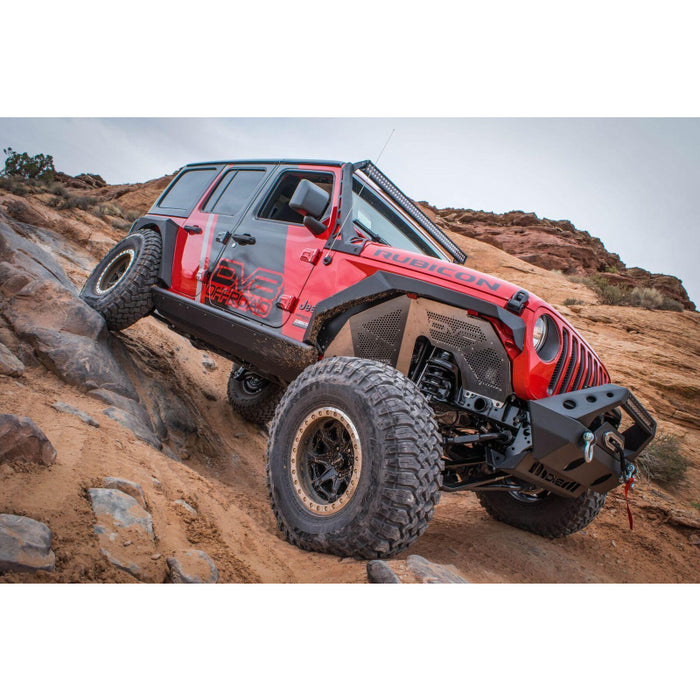 DV8 Offroad 2018-2018 Jeep Wrangler JL JLU Gladiator JT Front Inner Fenders Model INFEND-03FB