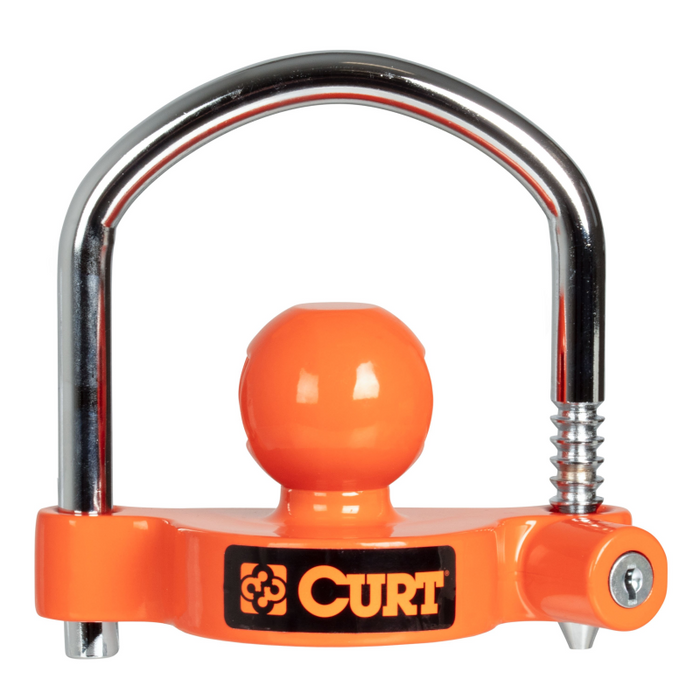 CURT Universal Trailer Coupler Lock, Keyed Alike Model 23090-KA