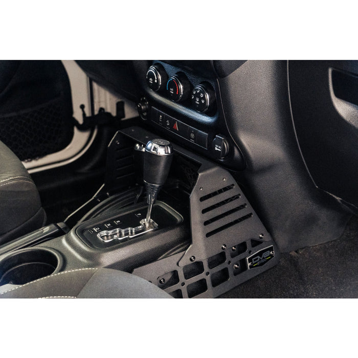 DV8 Offroad 2007-2018 Jeep Wrangler Center Console Molle Panels , Device Bridge Model CCJK-01
