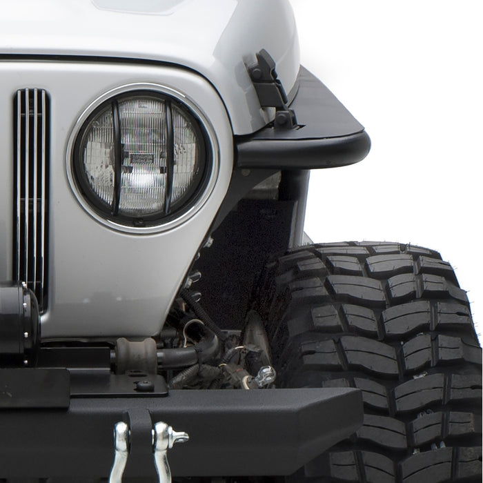 Smittybilt XRC Front Tube Fender Pair - Textured Black (97-06 TJ) Model 76872