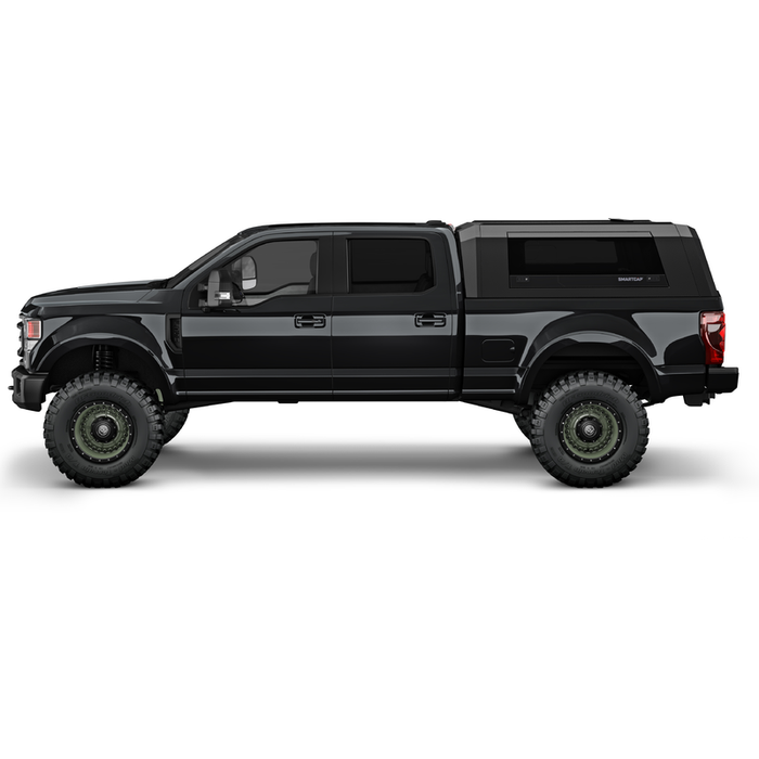 SmartCap Matte Black Truck Bed Cap EVO Sport Series w/ Horizontal Locks Model EV0315-MB