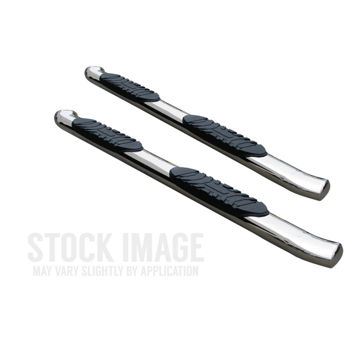 Steelcraft 5in. Oval Premium Stainless Steel Step Nerf Bars Model 423309P
