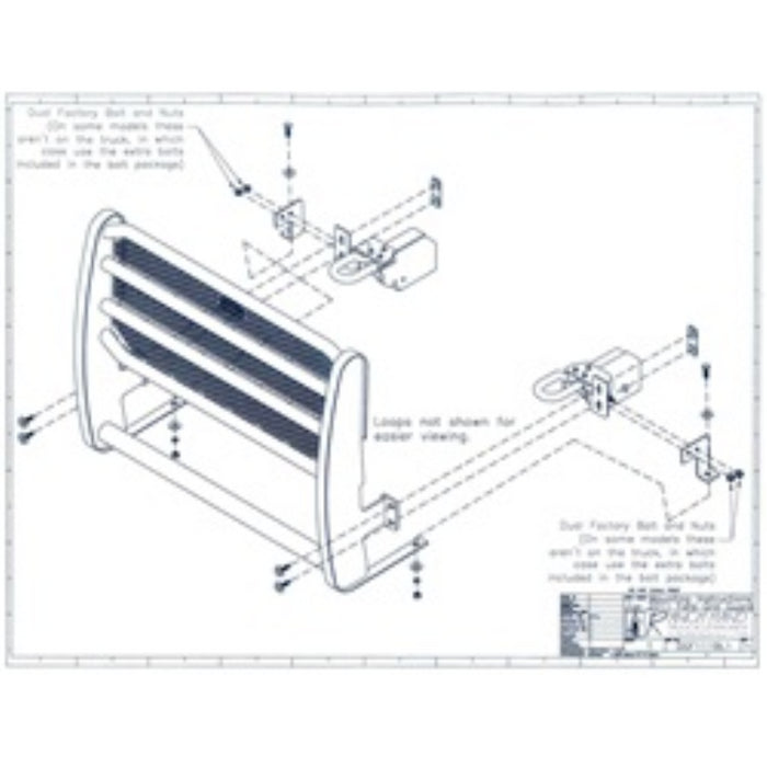 Ranch Hand Legend Series Grille Guard Fits Select 11-16 Ford Super Duty F-250/F-350/F-450/F-550 Model GGF111BL1