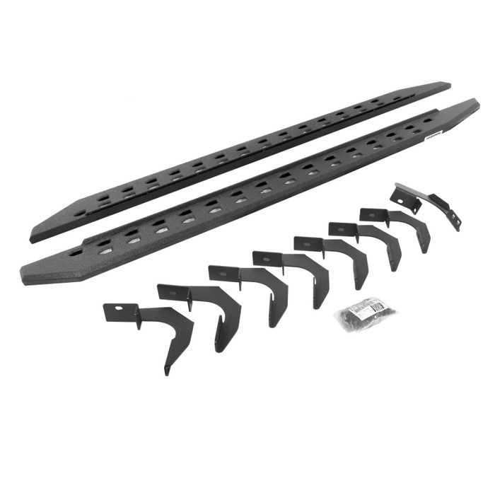 Go Rhino RB20 Slim Line Running Boards with Mounting Bracket Kit Model 69423580ST