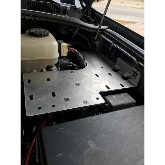 Rago Fabrication 2010-2023 5th Gen Toyota 4Runner Air Compressor Mount Model R1418TT4RARB
