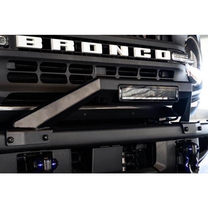 DV8 Offroad 2021-2025 Ford Bronco Factory Modular Front Bumper Bull Bar Model LBBR-04