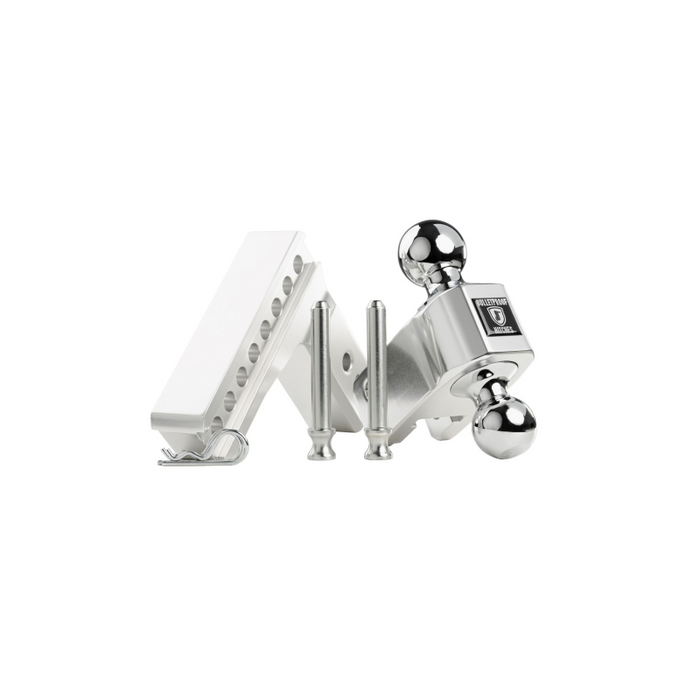 BulletProof Hitches 2.5" Aluminum Medium Duty 4" Drop/Rise Hitch Model AL254