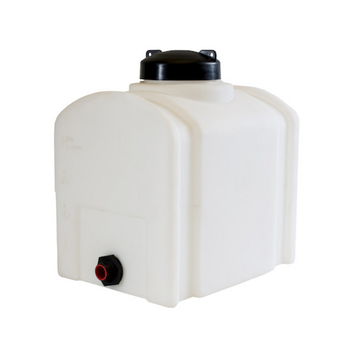 Buyers 8 Gallon Domed Storage Tank - Polyethylene 16x12x15 Inch Model 82123879