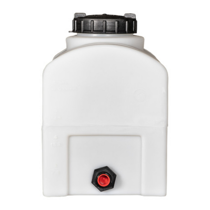Buyers 8 Gallon Domed Storage Tank - Polyethylene 16x12x15 Inch Model 82123879