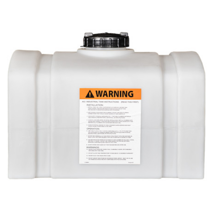 Buyers 26 Gallon Domed Storage Tank - Polyethylene 26x18x19 Inch Model 82123899