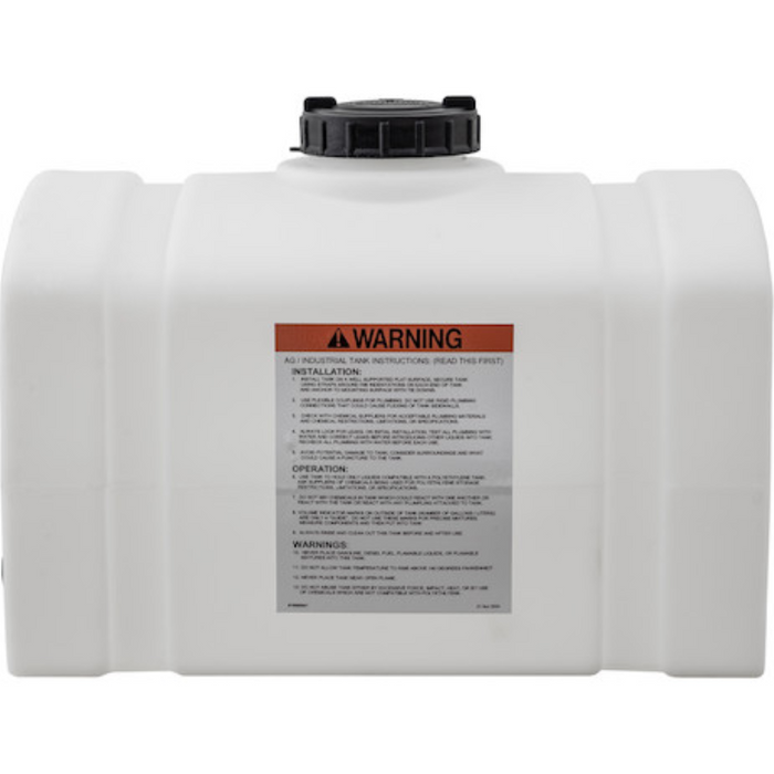 Buyers 26 Gallon Domed Storage Tank - Polyethylene 26x18x19 Inch Model 82123899