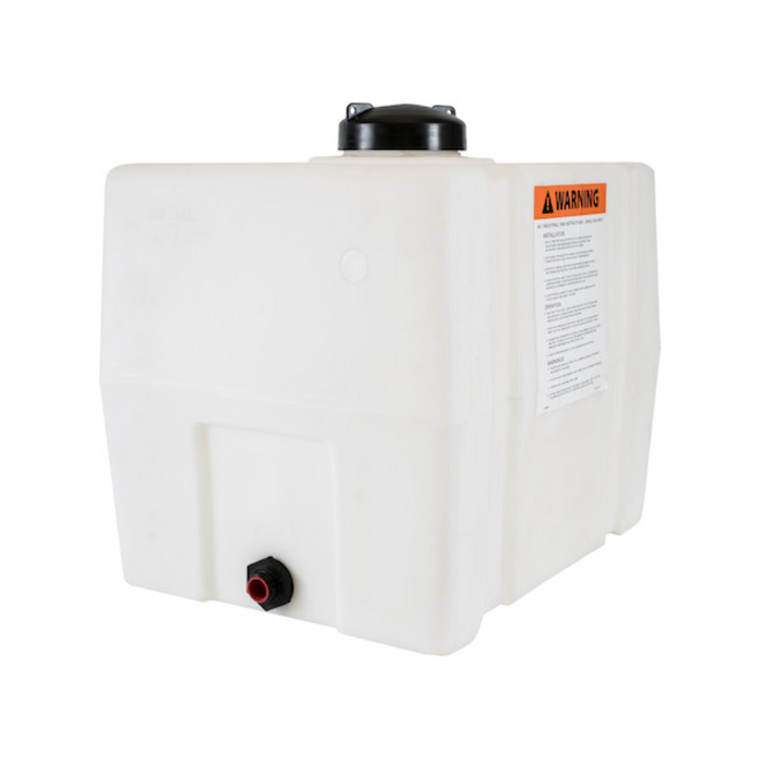 Buyers 30 Gallon Square Storage Tank -  Polyethylene 24x19x22 Inch Model 82123909