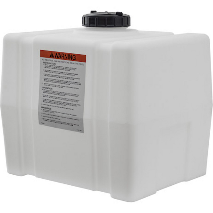 Buyers 30 Gallon Square Storage Tank -  Polyethylene 24x19x22 Inch Model 82123909
