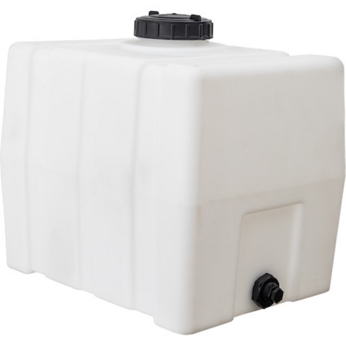 Buyers 30 Gallon Square Storage Tank -  Polyethylene 24x19x22 Inch Model 82123909