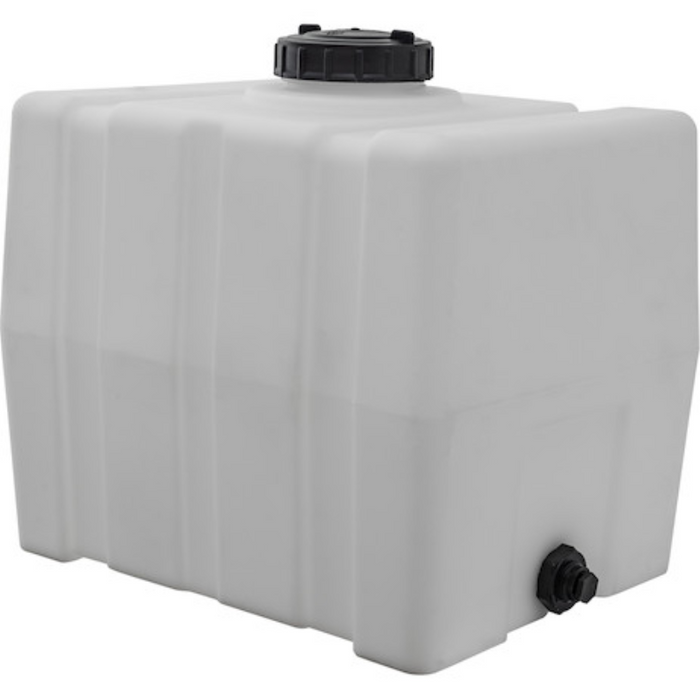 Buyers 30 Gallon Square Storage Tank -  Polyethylene 24x19x22 Inch Model 82123909