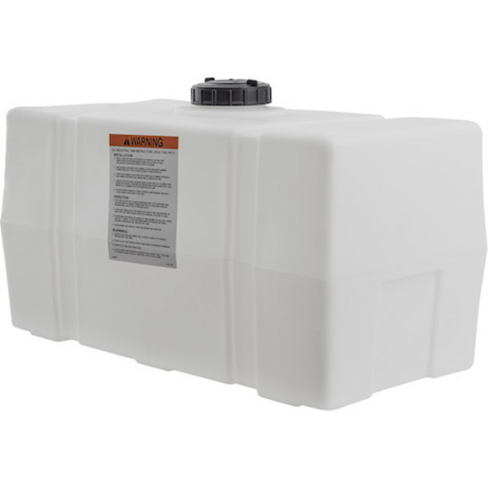 Buyers 50 Gallon Square Storage Tank - Polyethylene 38x19x22 Inch Model 82123919