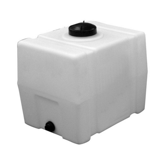 Buyers 100 Gallon Square Storage Tank - Polyethylene 38x30x29 Inch Model 82123929
