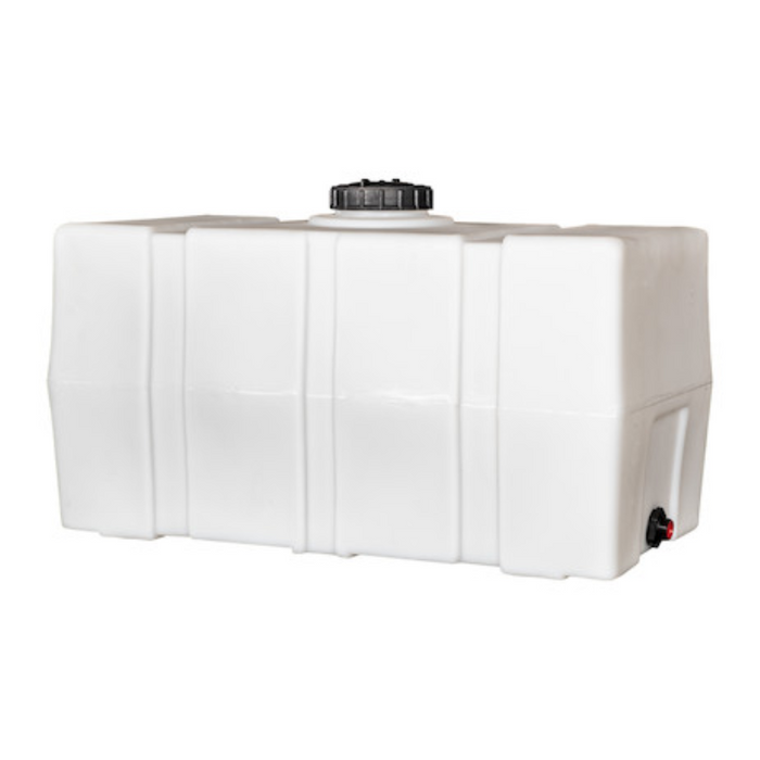 Buyers 100 Gallon Square Storage Tank - Polyethylene 38x30x29 Inch Model 82123929