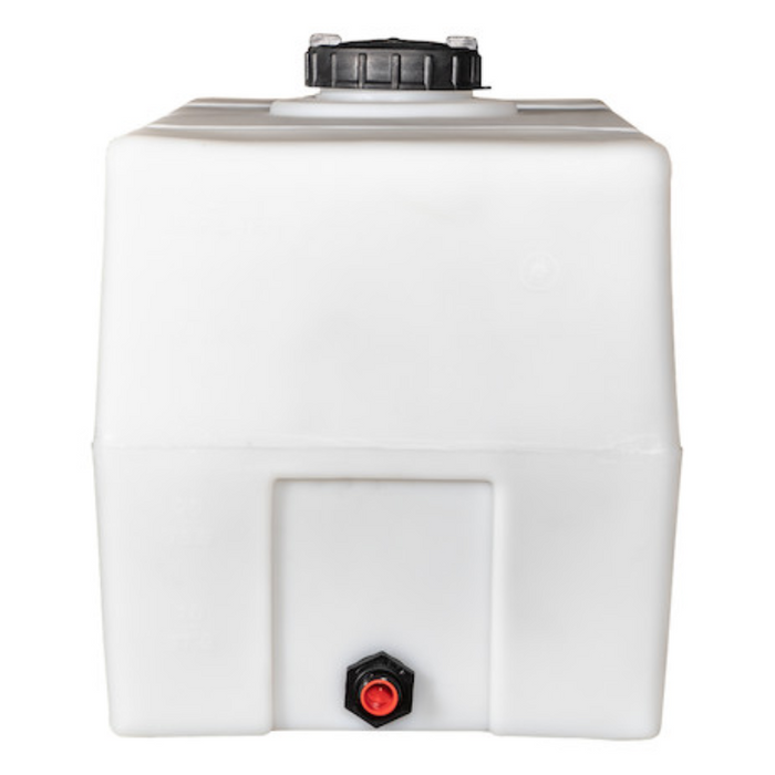 Buyers 100 Gallon Square Storage Tank - Polyethylene 38x30x29 Inch Model 82123929