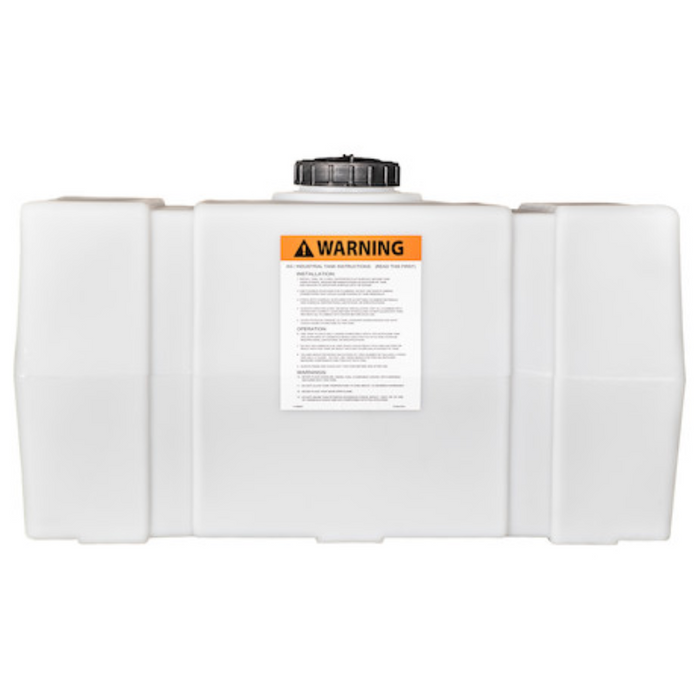 Buyers 100 Gallon Square Storage Tank - Polyethylene 38x30x29 Inch Model 82123929