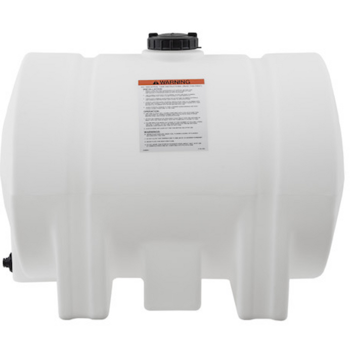 Buyers 125 Gallon Storage Tank with Legs - Polyethylene 44x30x31.5 Inch Model 82123949