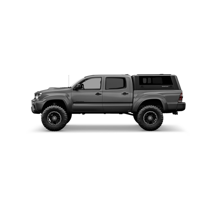 SmartCap Matte Black Truck Bed Cap EVOa Adventure Series w/ Horizontal Locks Model EA1308-MB