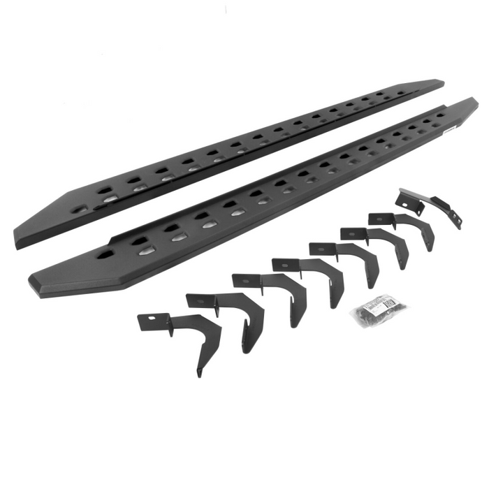 Go Rhino RB20 Slim Line Running Boards with Mounting Brackets Kit Model 69423580SPC