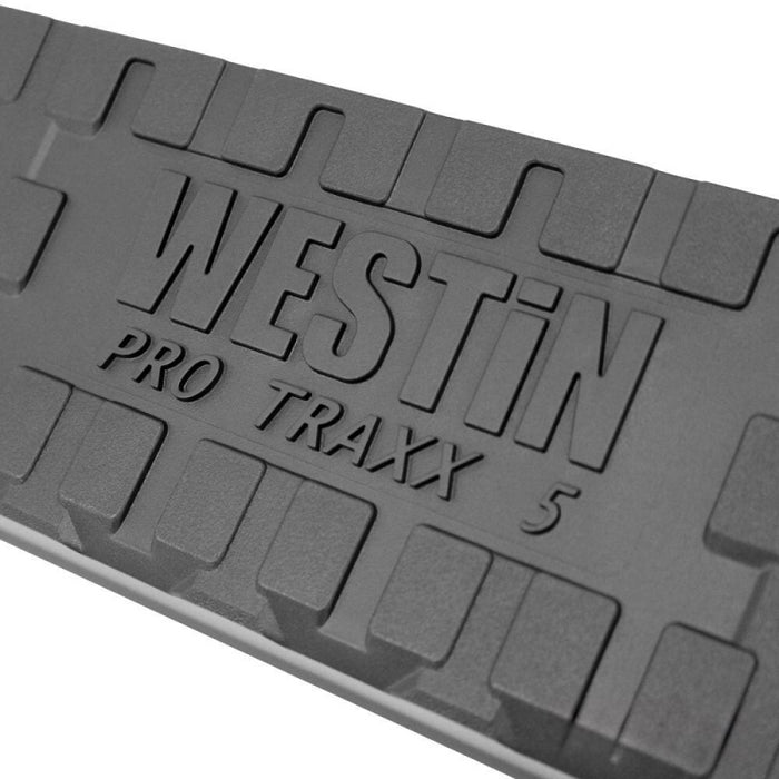 Westin PRO TRAXX 5 Oval Step Nerf Bars Black Steel Model 21-53565