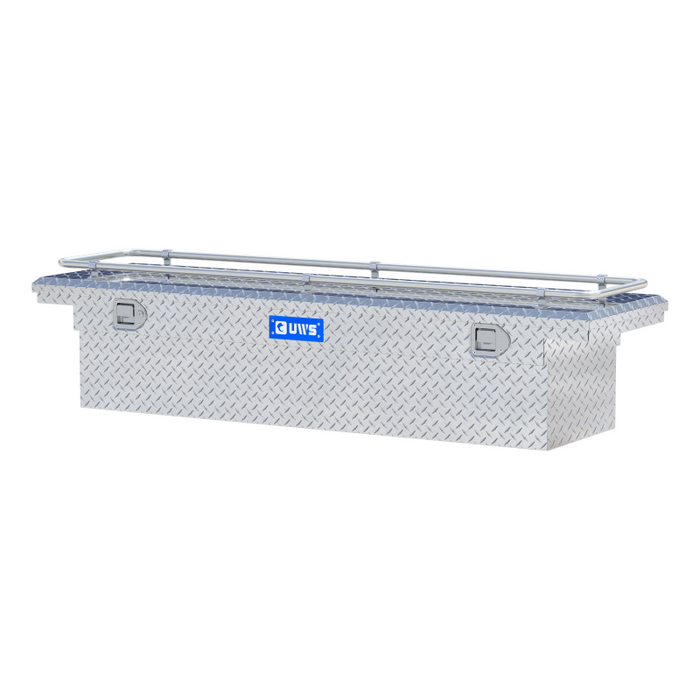 UWS 69" Crossover Truck Tool Box with Low Profile & Rail Model TBS-69-LP-R