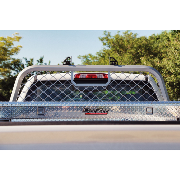 Dee Zee Aluminum Front Cab Rack W/Mesh Model DZ95050R