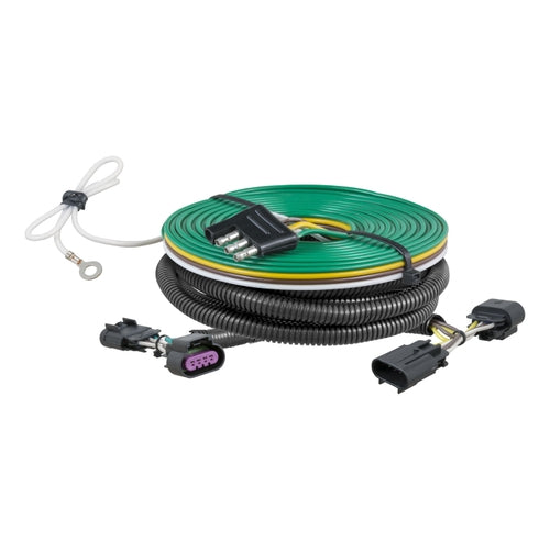 CURT Custom Towed-Vehicle RV Wiring Harness for Dinghy Towing, Fits Select Chevrolet Avalanche Model 58924