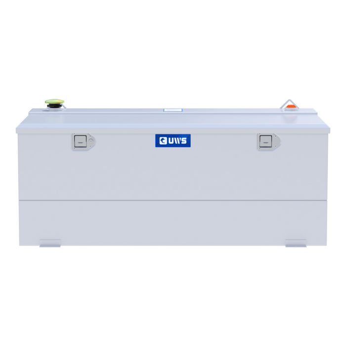 UWS White 100-Gallon Steel-Aluminum Combo Transfer Tank Model ST-100-COMBO-W