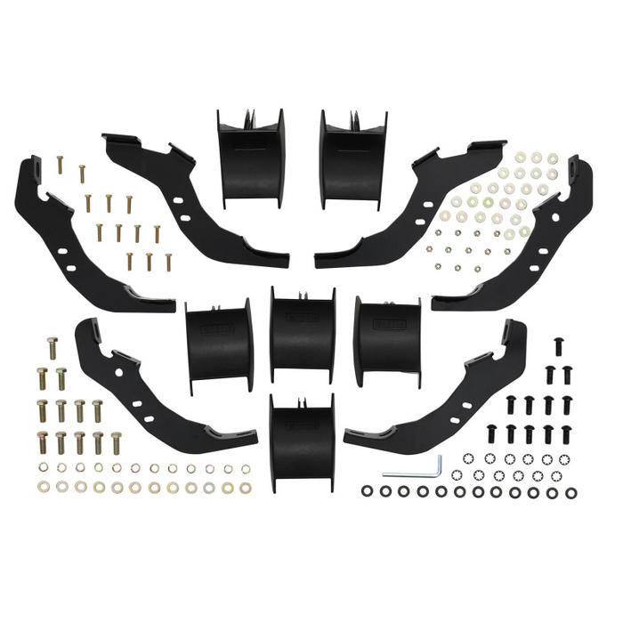 Westin PRO TRAXX 5 Oval Step Nerf Bars Black Steel Model 21-54195
