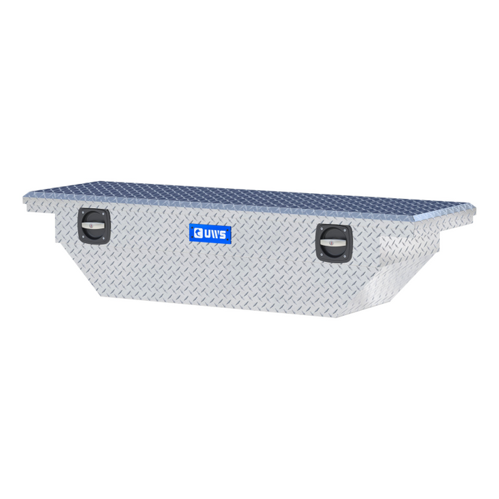 UWS Secure Lock Angled Truck Tool  Box - Low Profile Model SL-63-A-LP
