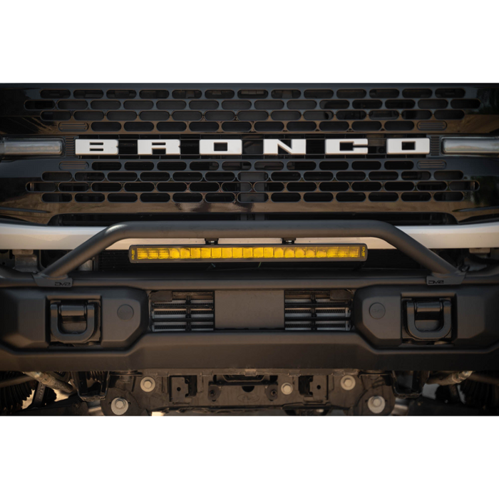 DV8 Offroad 2021-2026 Ford Bronco Capable Bull Bar Tube Model LBBR-09
