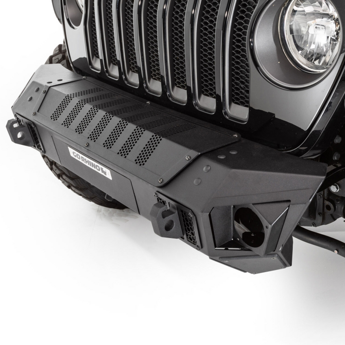 Go Rhino Trailline Winch Ready Front Stubby Bumper For Jeep Model 230111T