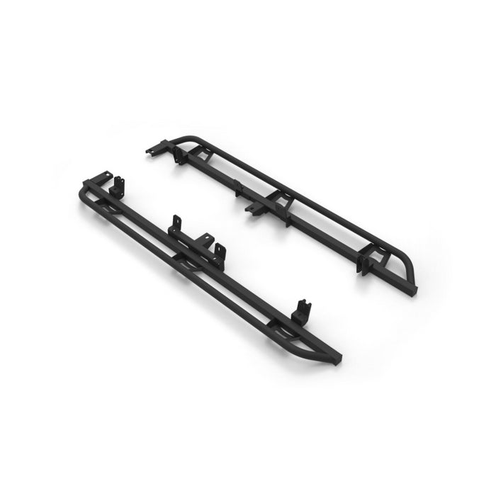 N-Fab Trailslider Rock Sliders Textured Black Steel Model TSG15CC-TX