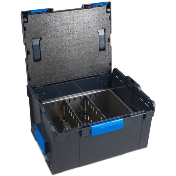 Sortimo L-BOXX 238 G Incl. Divider Set + Ib 2X6 H63  14 In x 17 In x 10 In Model 1000011145