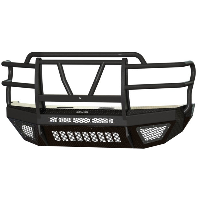 Bodyguard T2 Front Extreme - W/O Sensor Cutouts Factory Fog Cutouts Standard Skid Plate W/O Mesh Grille No Camera Harness Bare Metal *Fits Oem F450/550 Fender Trim* Model EEF17DNRBNN
