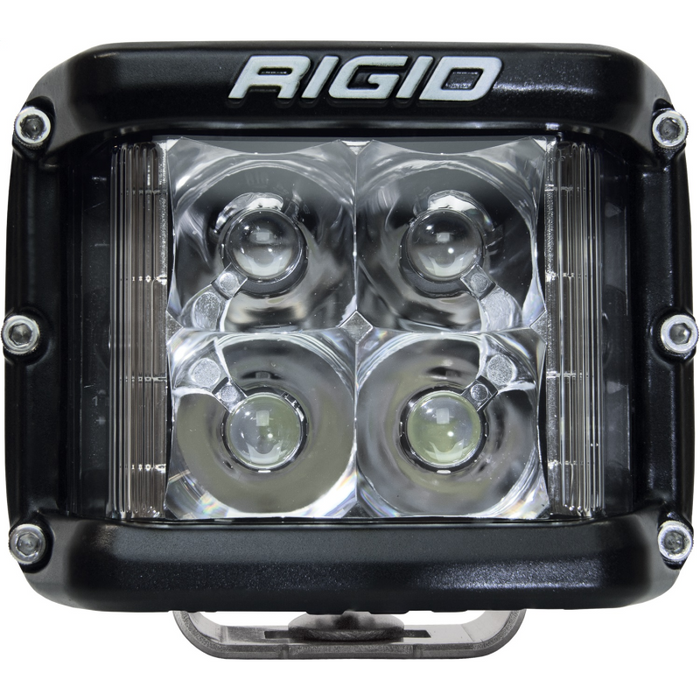 Rigid Industries D-SS PRO Side Shooter, Spot Optic, Surface Mount, Black Housing, Single Model 261213