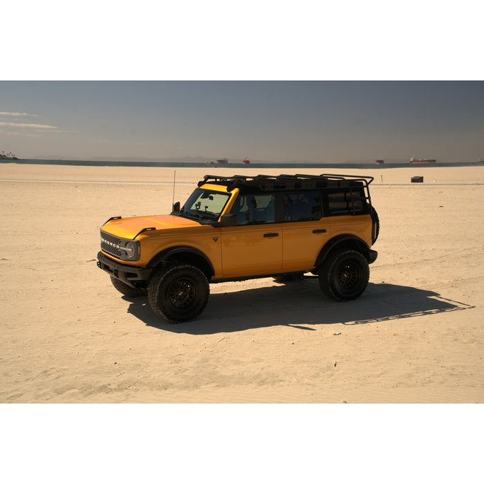 Smittybilt SRC Roof Rack - Textured Black (21+ Bronco 4DR) Model 78717