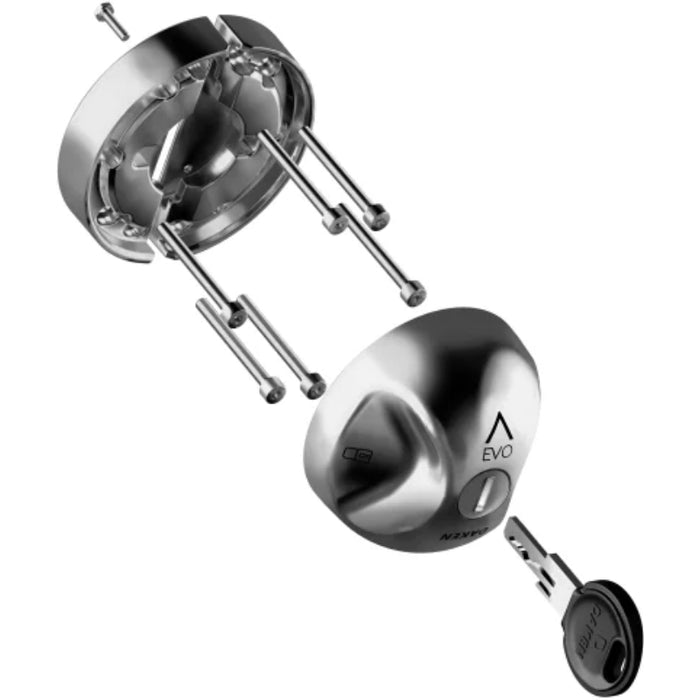 Holman SATURN EVO Daken Lock (Silver, 1 pc, 2 keys) Model 84200