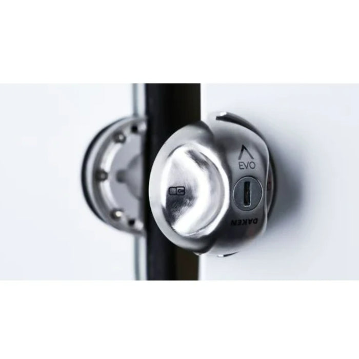 Holman SATURN EVO Daken Lock (Silver, 1 pc, 2 keys) Model 84200