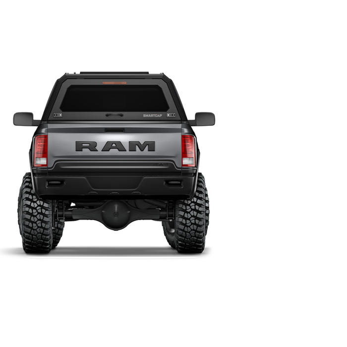 SmartCap Matte Black Truck Bed Cap EVO Sport Series w/ Horizontal Locks Model EV1004-MB