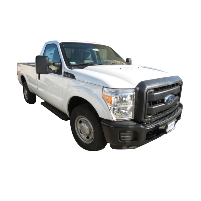 TrailFX Work Truck Running Boards Black Steel Model RBW06B