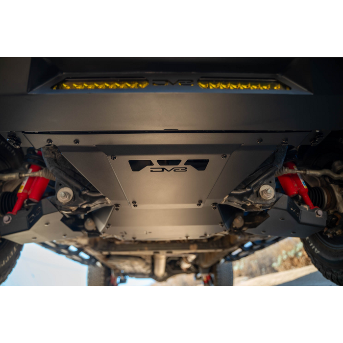 DV8 Offroad 2024-2026 Toyota Tacoma, Land Cruiser Rear Belly Skid Plate Model SPTT1-09